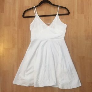 White Skater Dress